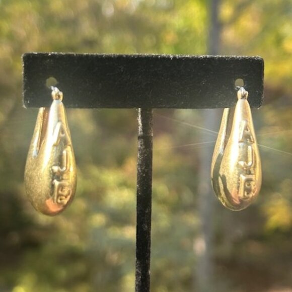 AJE Designer Australia Brass EARRINGS - Picture 5 of 8